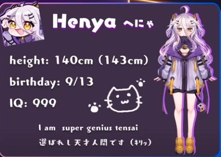 Henya the Genius　IQ